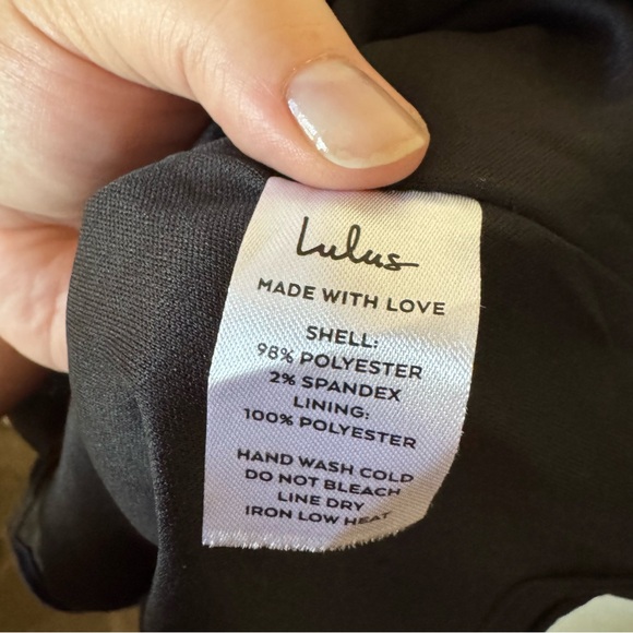 Lulus | Endlessly Endearing Black Dress - Picture 7 of 7